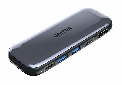 Unitek D1046A 6in1 USB-C 10Gbps Hub with M2 SSD Enclosure