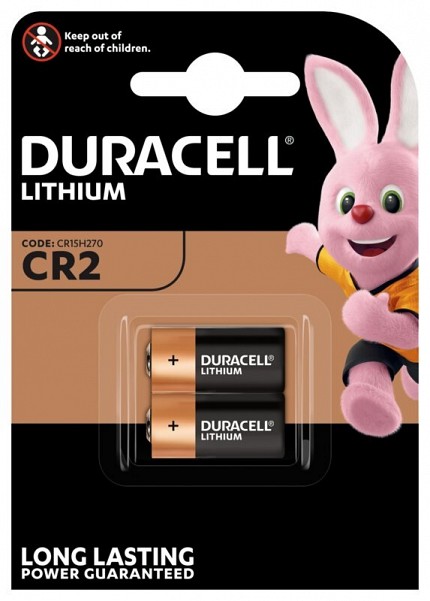 Duracell Lithium CR2 2pcs Battery