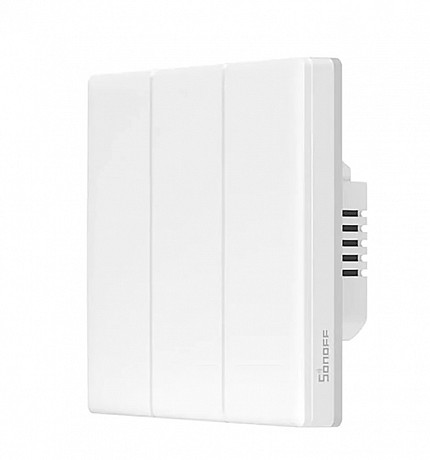 Sonoff T53C-WiFi Smart Wall Touch Switch 3-Button White