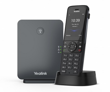Yealink W78P Premium Wireless DECT Handset with Base