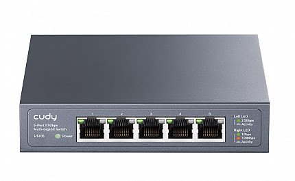 Cudy Switch Multi-Gigabit Ethernet 5-Ports 2.5G HS105