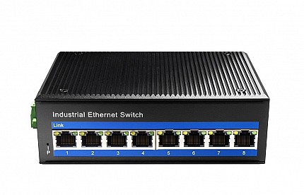 Cudy Switch PoE Gigabit 8PoE Industrial 240W IP40 IG1008P