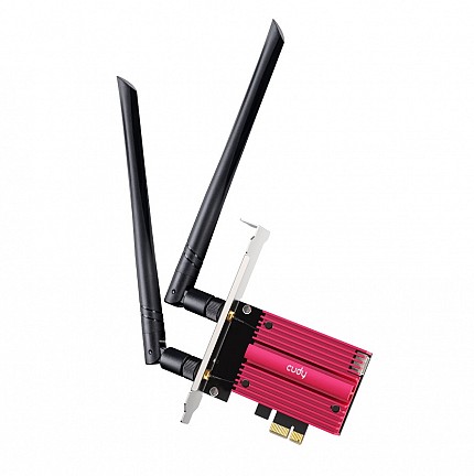 Cudy PCIe Adapter AX5400 Tri-Band Wi-Fi 6E Bluetooth 5.2 WE3000S