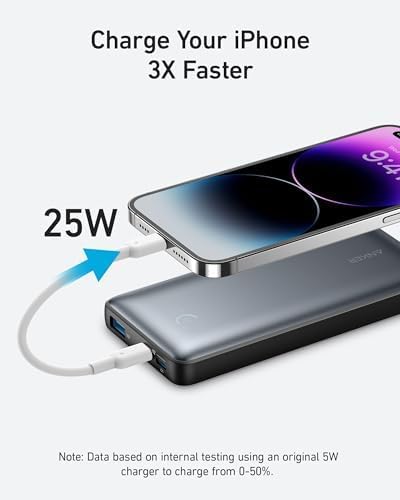 Anker Mobile Powerbank 10000 PowerCore 533 25W Black