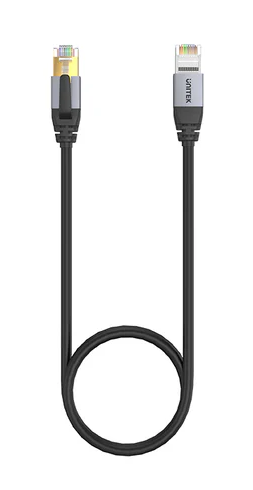 Unitek Network Patch Cable CAT8 Black 10.0m C18149A-10M