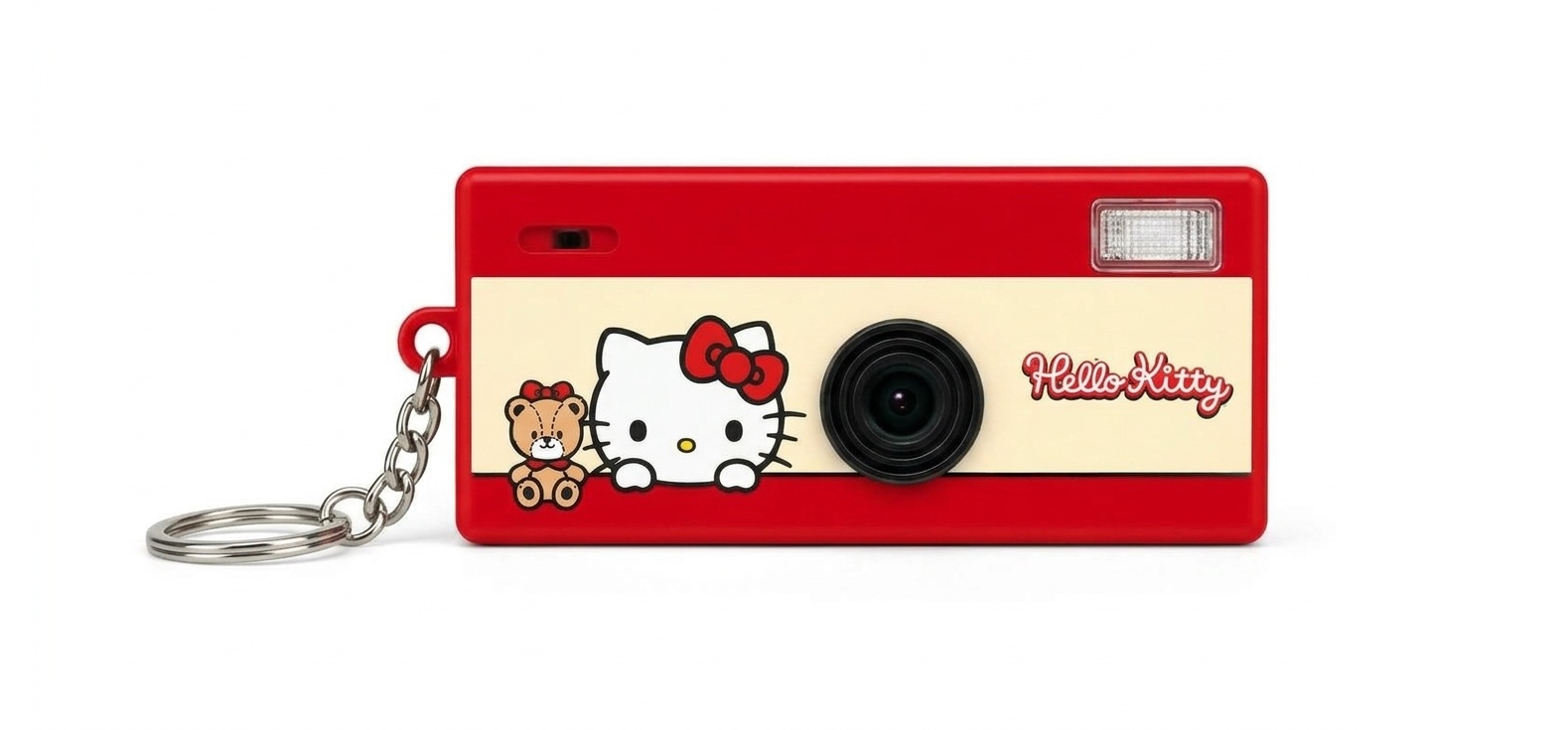Hello Kitty カメラモチーフ チャーム ストラップ Yashica Keychain Mini Funtastic Camera HELLO KITTY - Costas Sarris