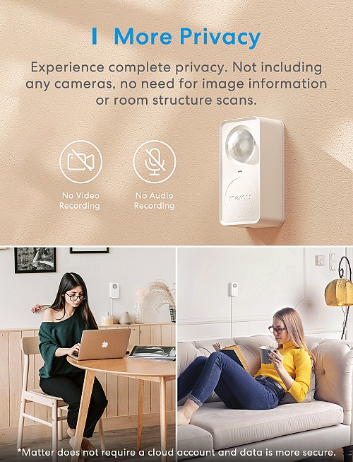 Meross HomeKit Smart Smoke Alarm (Matter) MS600MA-UK