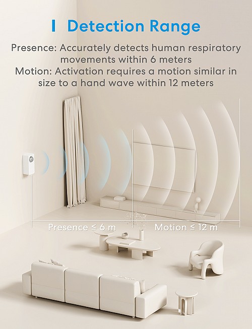 Meross HomeKit Smart Smoke Alarm (Matter) MS600MA-UK