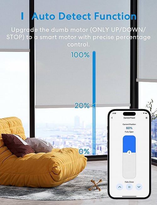 Meross Homekit Smart Wi-Fi Roller Shutter 5A Mechanical (Matter) MRS105