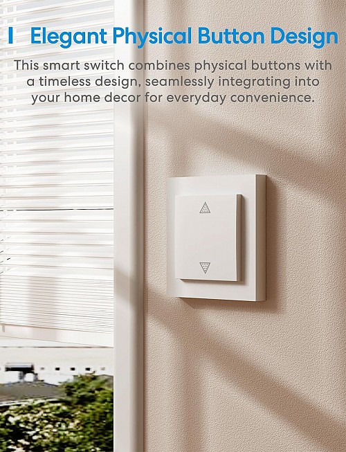 Meross Homekit Smart Wi-Fi Roller Shutter 5A Mechanical (Matter) MRS105