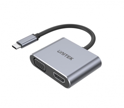 Unitek D1049A TypeC HDMI 4K60Hz /VGA/PD100W