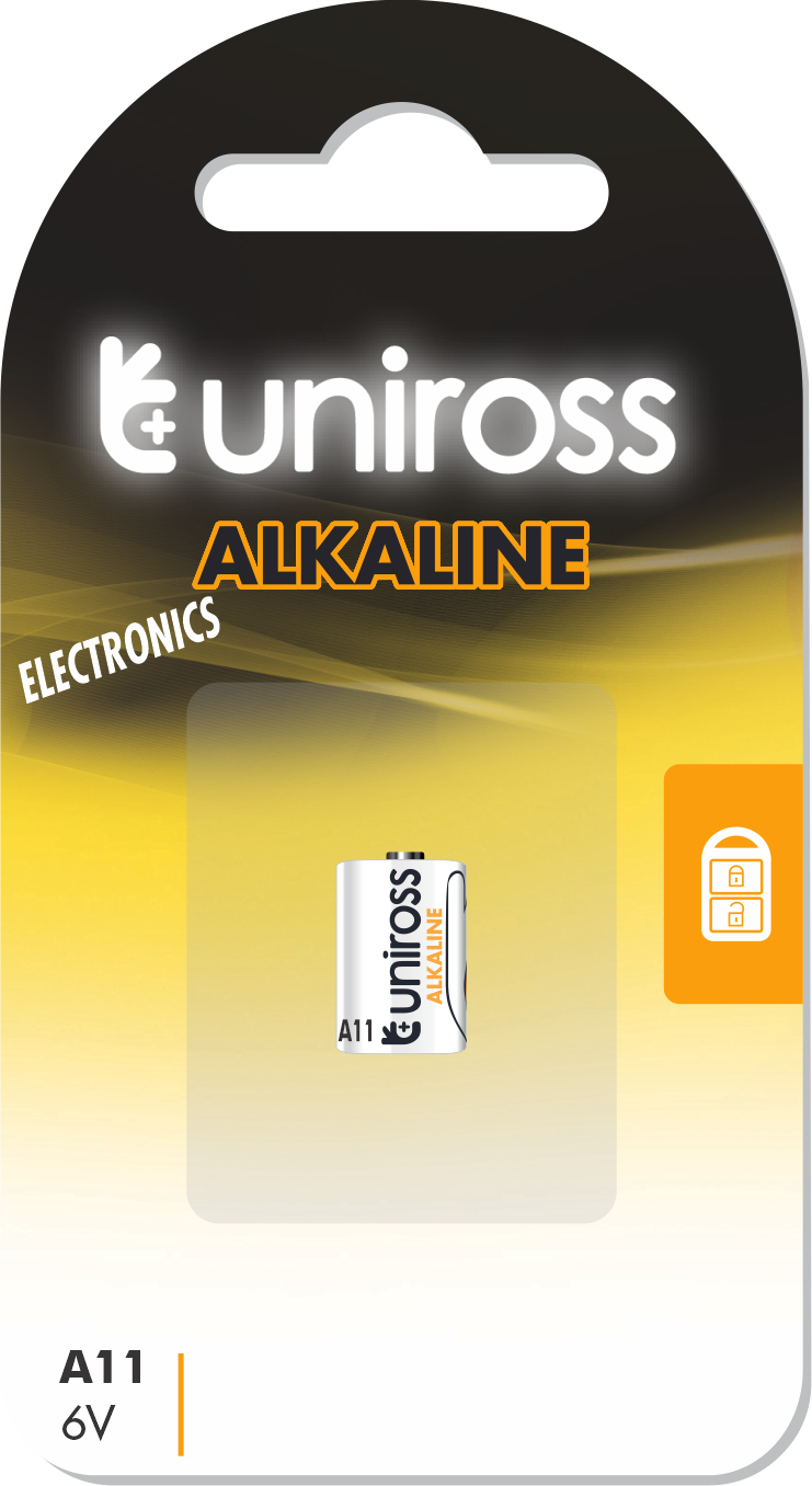 Uniross A11/MN11/V11A/11A 6V Alkaline Micro Battery (1pc)