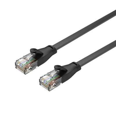 Unitek C1813GBK Flat Patch Cable CAT6 10m Black