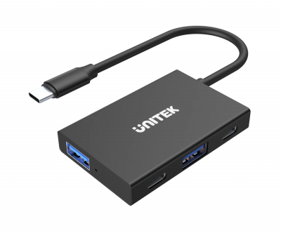 Unitek H1302A USB3.1 Type-C Gen2 Hub 10Gb 2xUSB-A 2xUSB-C