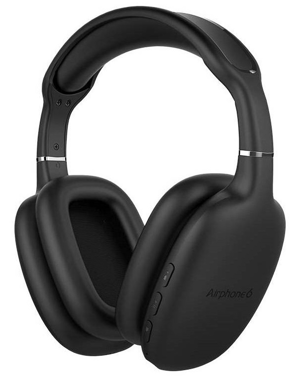 SonicGear Airphone 6 Bluetooth Headphones Black