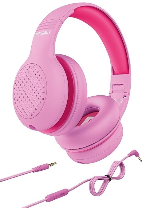 Majority SUPERSTAR Kids Over Ear Headphones Pink