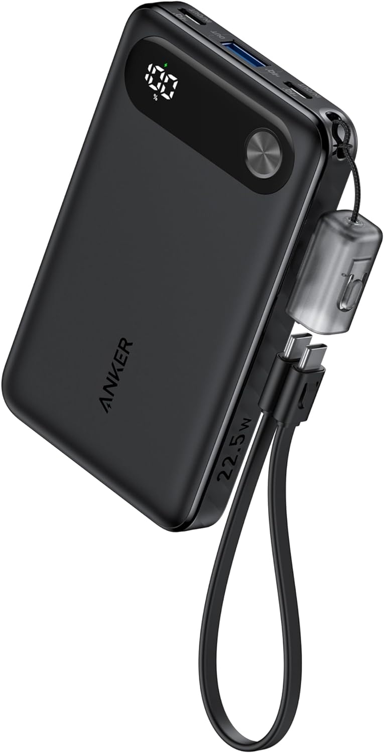 Anker Mobile Powerbank 10000 A1388G11 22.5W Black