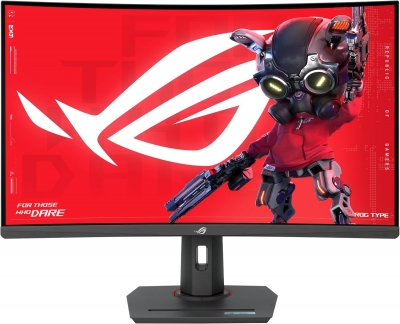 ASUS Monitor ROG Strix Gaming 32 2K Curved 280Hz HDR Type-C Ergonomic XG32WCMS