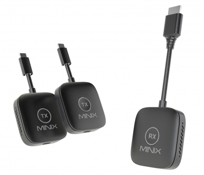 MINIX Wireless Display Adapter Dual USB-C to HDMI 1080p NEO B21