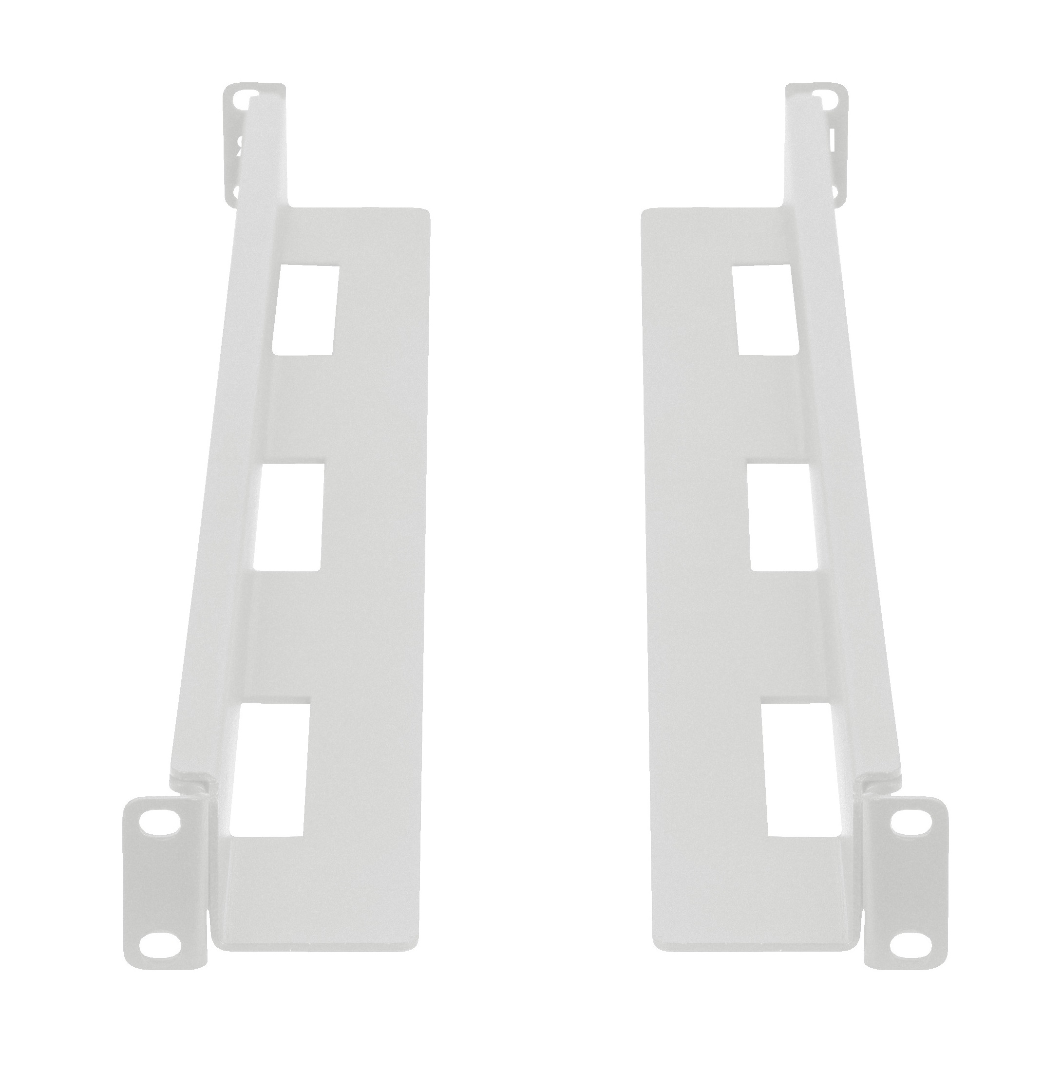 Lanberg Rail Kit Sliding Adjustable 650-1090mm for 19 Rack Cabinet 90kg Gray