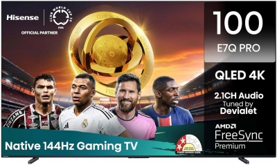 Hisense100E7Q PRO 100 4K Smart QLED 120hz TV
