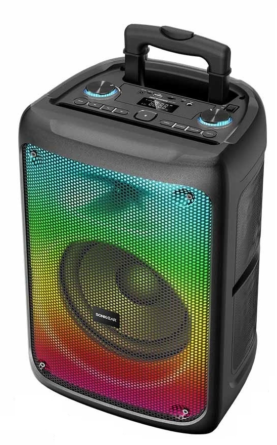 SonicGear Portable Karaoke Speaker 12 110W TWS BT/USB 2x Mics HYPERBOX 1200 Pro