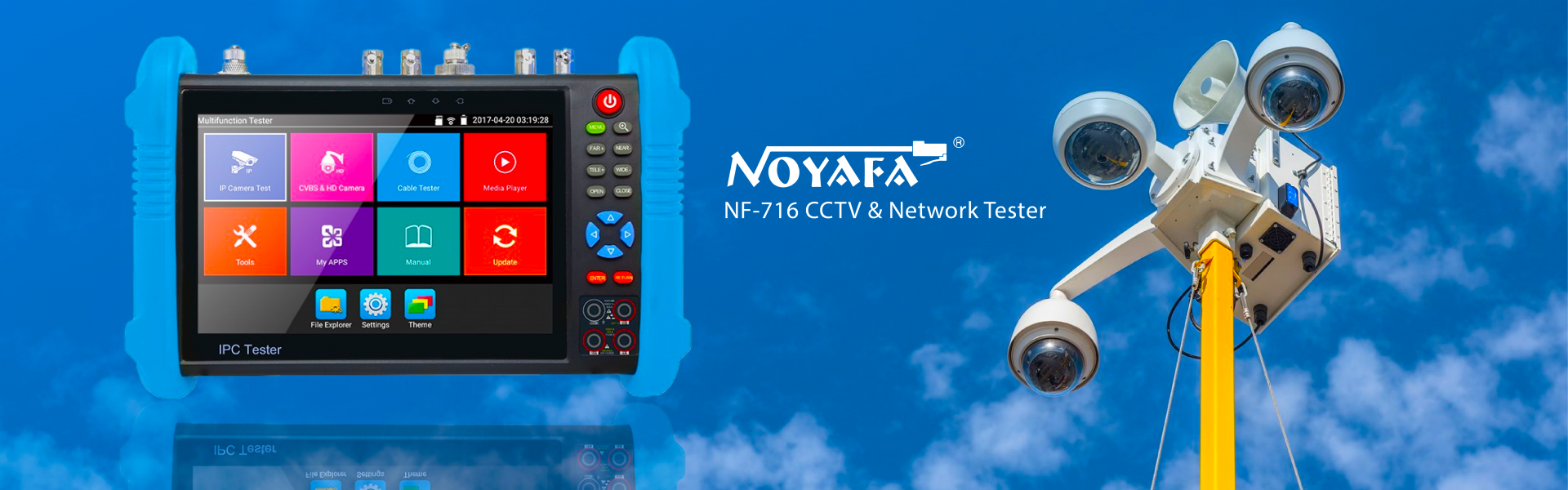 NF-716 CCTV & Network Tester