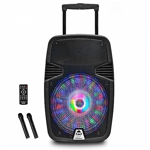 iDance Groove420MK3 12inch Portable PA USB/BT/FM/Disco Light