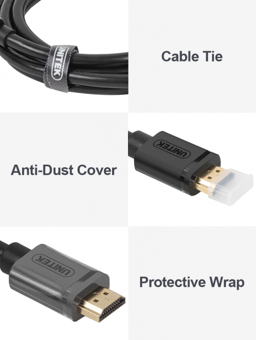 Unitek Y-C143M Premium 100% Copper HDMI Cable 15.0m
