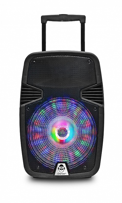 iDance Groove420MK3 12inch Portable PA USB/BT/FM/Disco Light