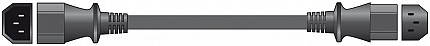 Mercury IEC Extension Lead 1.0m Bag 114.051UK