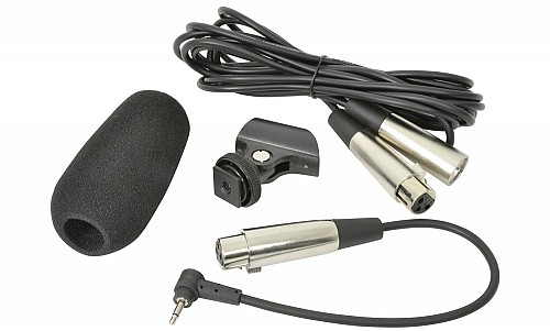 QTX SG300 Shotgun Microphone with Battery Short 173.638UK