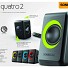 Sonicgear Quatro2 2.0 USB Powered PC Speakers Grey 12W