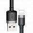 Baseus Cafule Braided Lightning Cable 2.4A 1.0m Grey