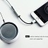 Baseus L32 Lightning Adaptor to Lightning + 3.5mm Silver