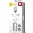 Baseus L32 Lightning Adaptor to Lightning + 3.5mm Silver