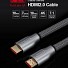Unitek Y-C136RGY Premium HDMI 2.0 Braided Cable 1.0m