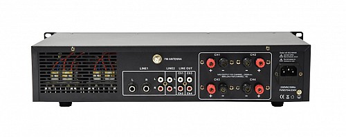 Adastra A4 2 x Independent Stereo Zones Amplifier 2x2x100W USB/BT/FM 953.404UK