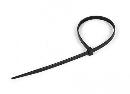 Mercury Cable Ties 4.8x380mm Black 782.029UK
