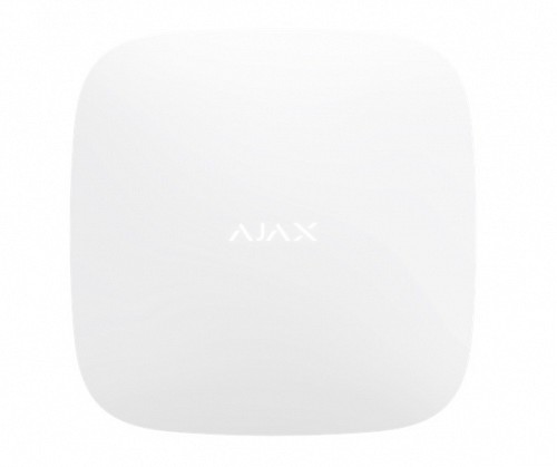 AJAX TCP-IP/GSM Alarm Hub Plus White
