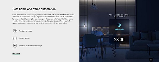 AJAX WallSwitch black