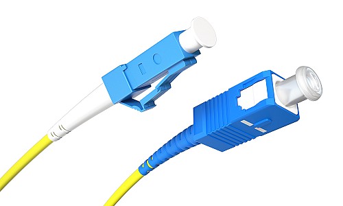 Opton Fiber Patch Cord SC/UPC-LC/UPC SM Simplex 1.0m