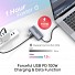 Unitek D1051A USB3.1 TypeC Hub 2xHDMI/VGA/PD100W up to 3 monitors