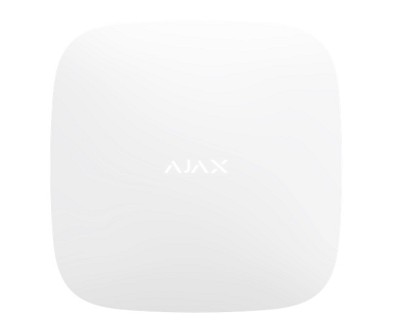 AJAX TCP-IP/GSM Alarm Hub2 Plus White (Supports 4G Sim Card-Video Verification Sensors)