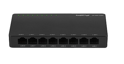 Lanberg Switch Gigabit Ethernet 8-Port 12V DSP2-1008-12V