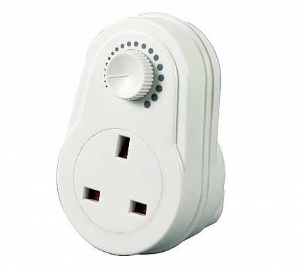 Mercury Plug In UK-Type Dimmer Switch 350.109UK