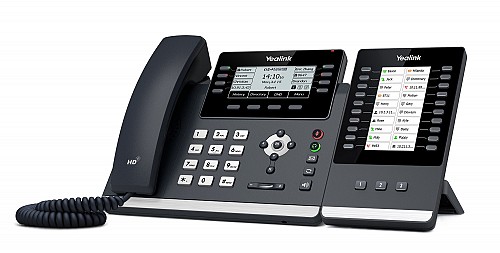 Yealink IP Phone Desktop PoE 3.7 Gigabit, USB & Expansion T43U