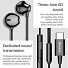 Baseus Encok C06 Type-C Wired Earphones Black
