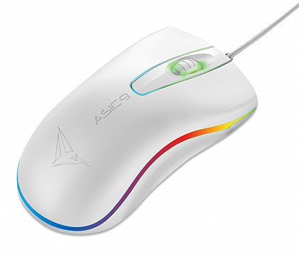 Alcatroz ASIC 9 RGB Wired Mouse White