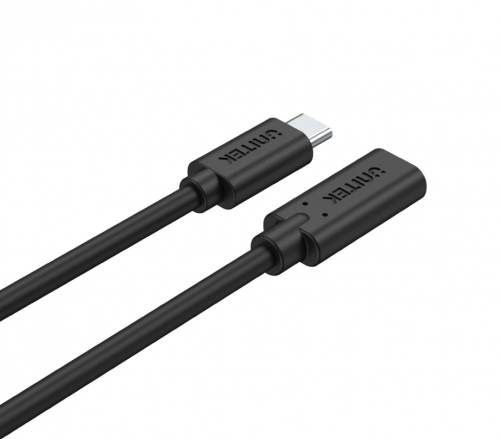 Unitek C14086BK USB3.2 USB-C Male to USB-C Female Extension Cable PD100W 50cm